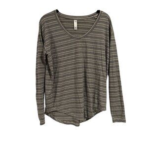 Athleta Cloudlight Stratus Striped Top Size‎ S